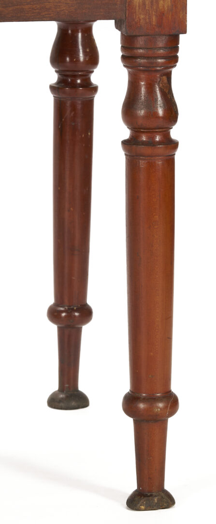 Lot 222: Southern Cherry One-Drawer Sheraton Work Table