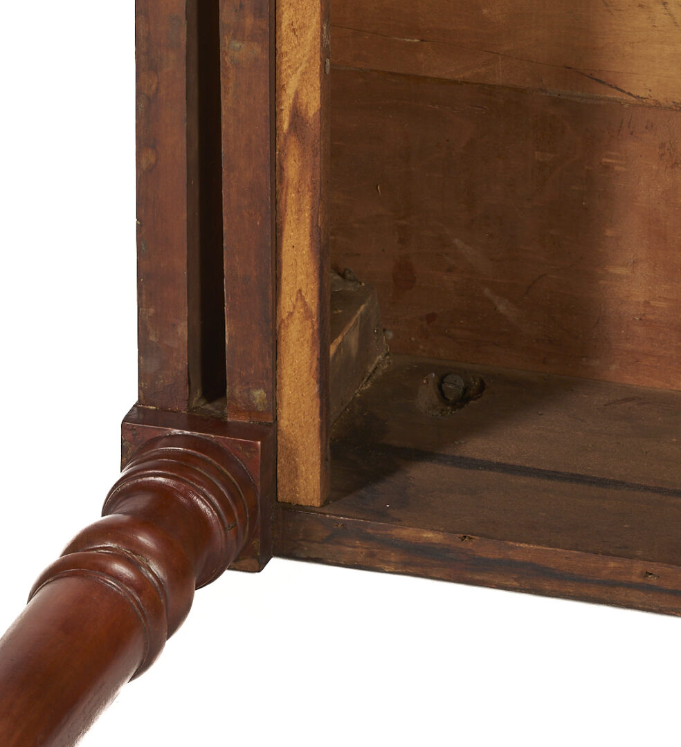 Lot 222: Southern Cherry One-Drawer Sheraton Work Table