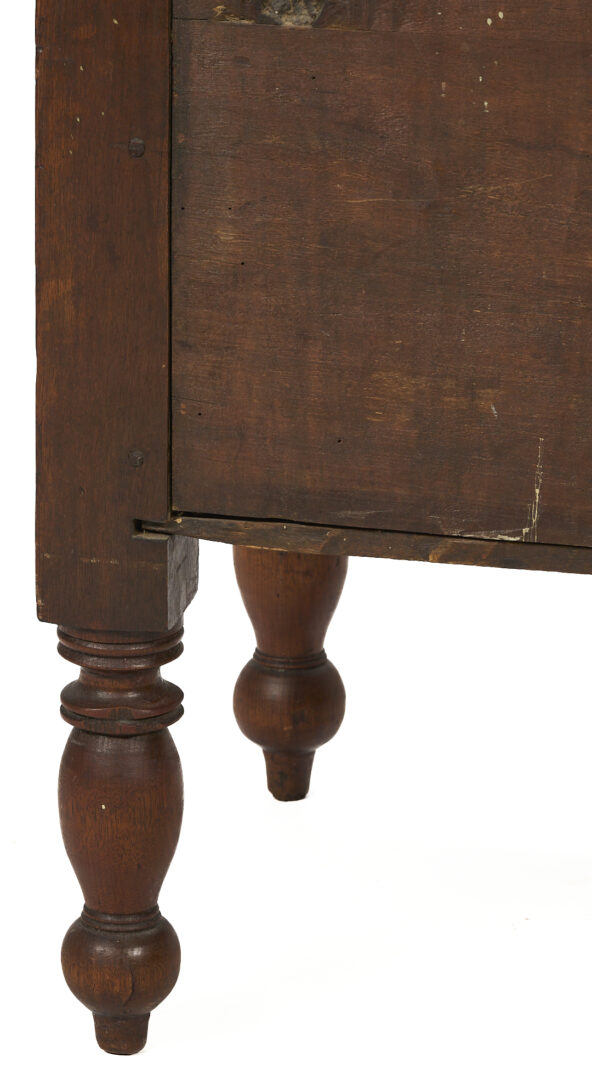 Lot 223: Southern Walnut Sheraton DIminutive Blanket Chest