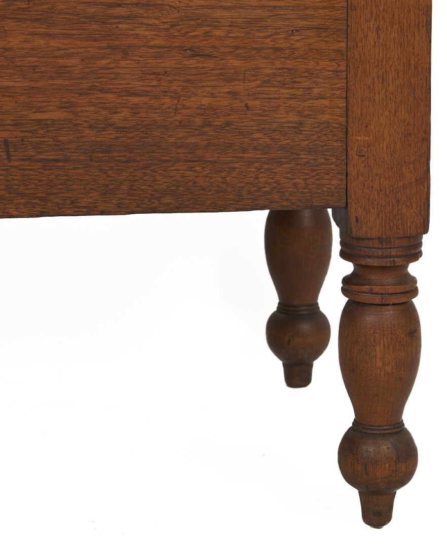 Lot 223: Southern Walnut Sheraton DIminutive Blanket Chest