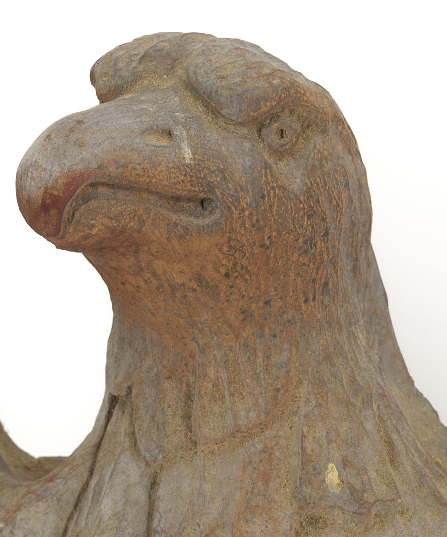 Lot 226: Carved Wooden Eagle with Outspread Wings, poss. Southern