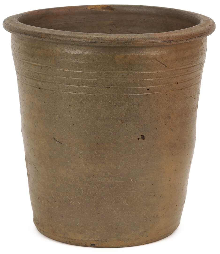 Lot 229: 2 East TN William Grindstaff Pottery Jars