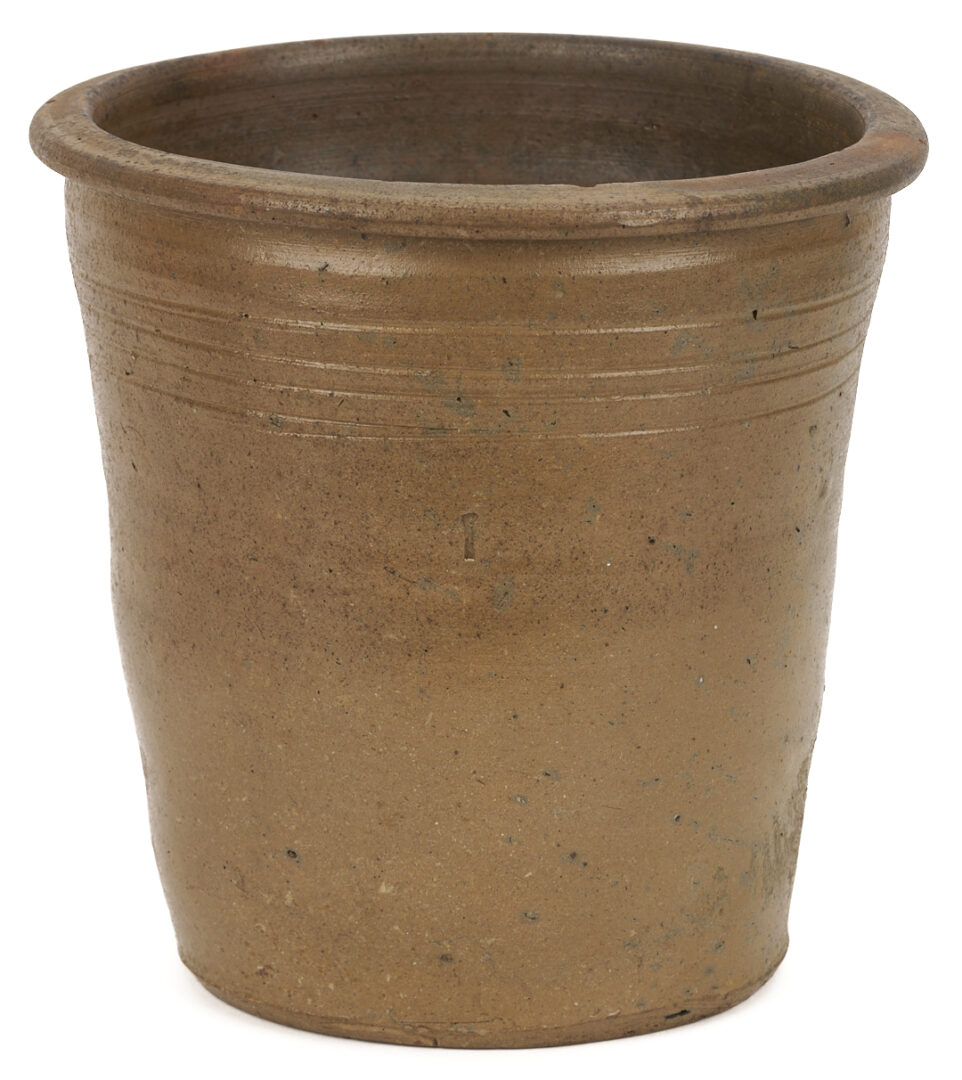 Lot 229: 2 East TN William Grindstaff Pottery Jars