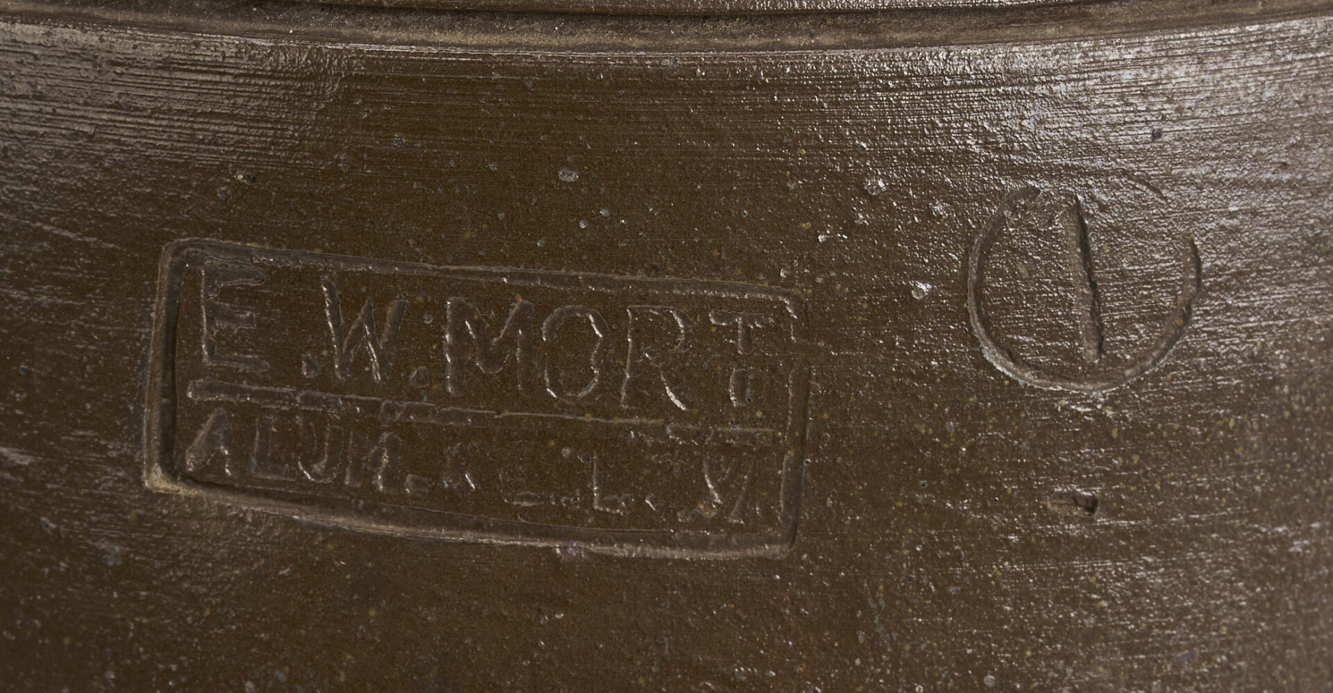 Lot 230: 3 East TN/SW VA Stoneware Jars, incl.Decker & E.W. Mort