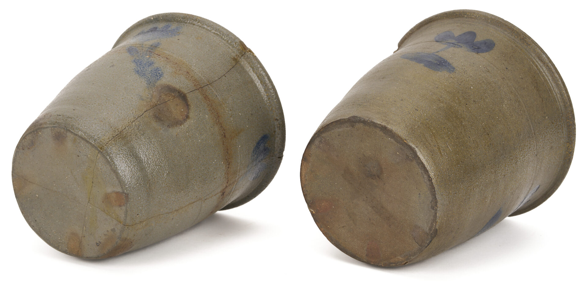 Lot 230: 3 East TN/SW VA Stoneware Jars, incl.Decker & E.W. Mort