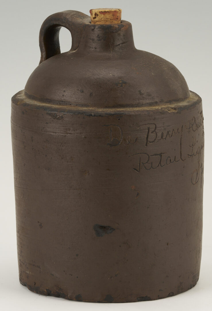Lot 233: 2 Springfield TN Whiskey Jugs, Pitt and DeBerry/Couts