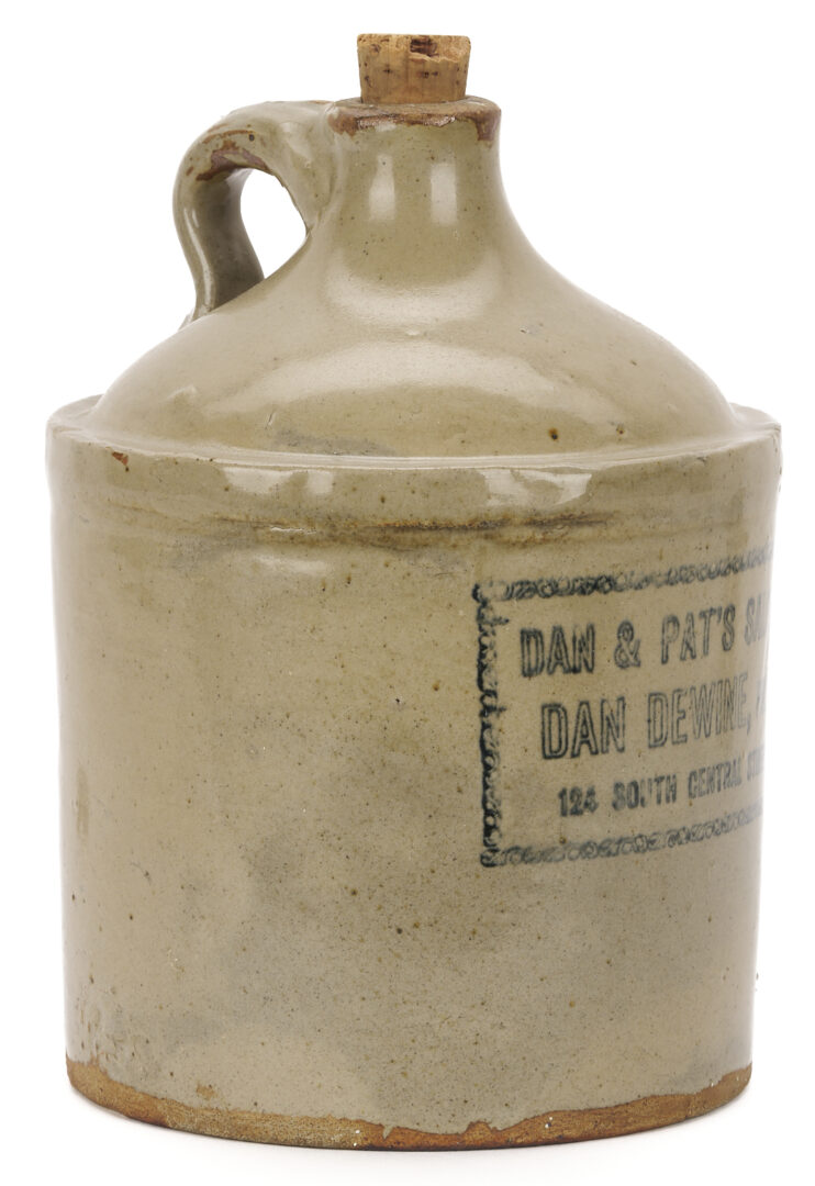 Lot 235: Dan & Pat’s Saloon, Knoxville Whiskey  Jug