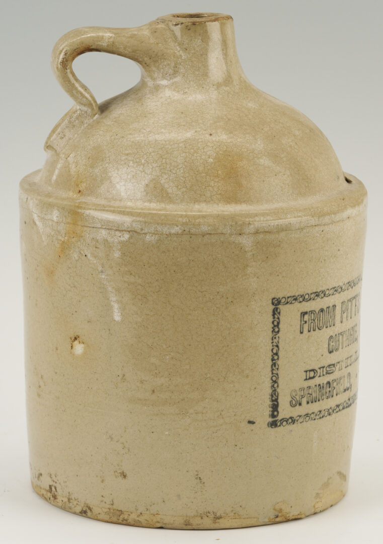 Lot 236: Pitts Place Guthrie KY/TN Whiskey Jug, 2 Gal. ; Pitt Bros.