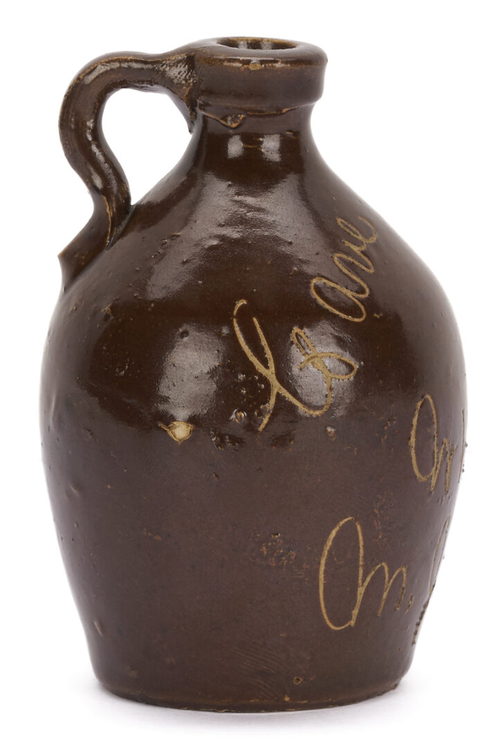 Lot 237: Tennessee Pitt Bros. 1-Gal. Whiskey Jug plus Cave Springs Miniature Jug