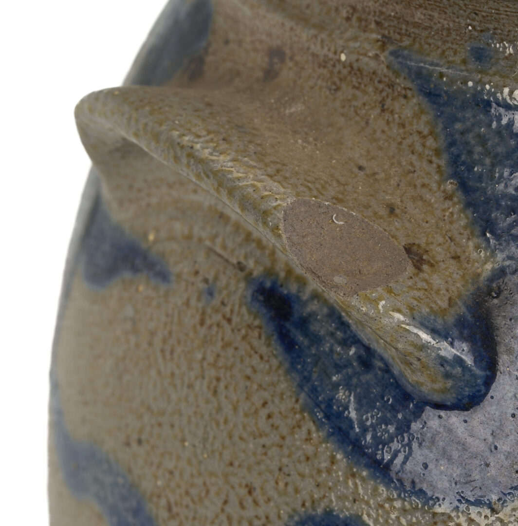 Lot 239: 3 Cobalt Decorated Stoneware Items, incl. Donaghho