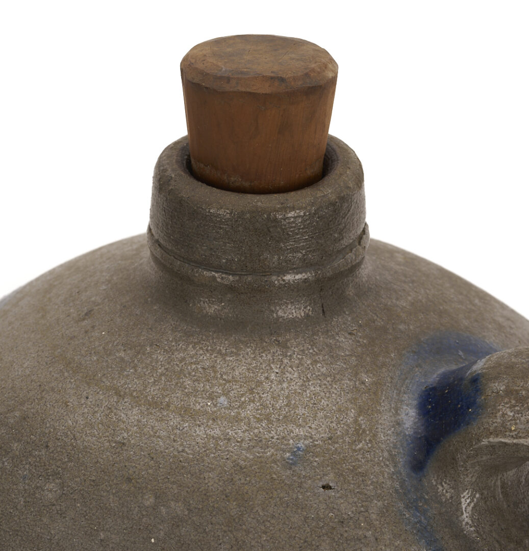 Lot 240: Jas. Hamilton Greensboro PA Jug, 3 Gallon Ovoid Form