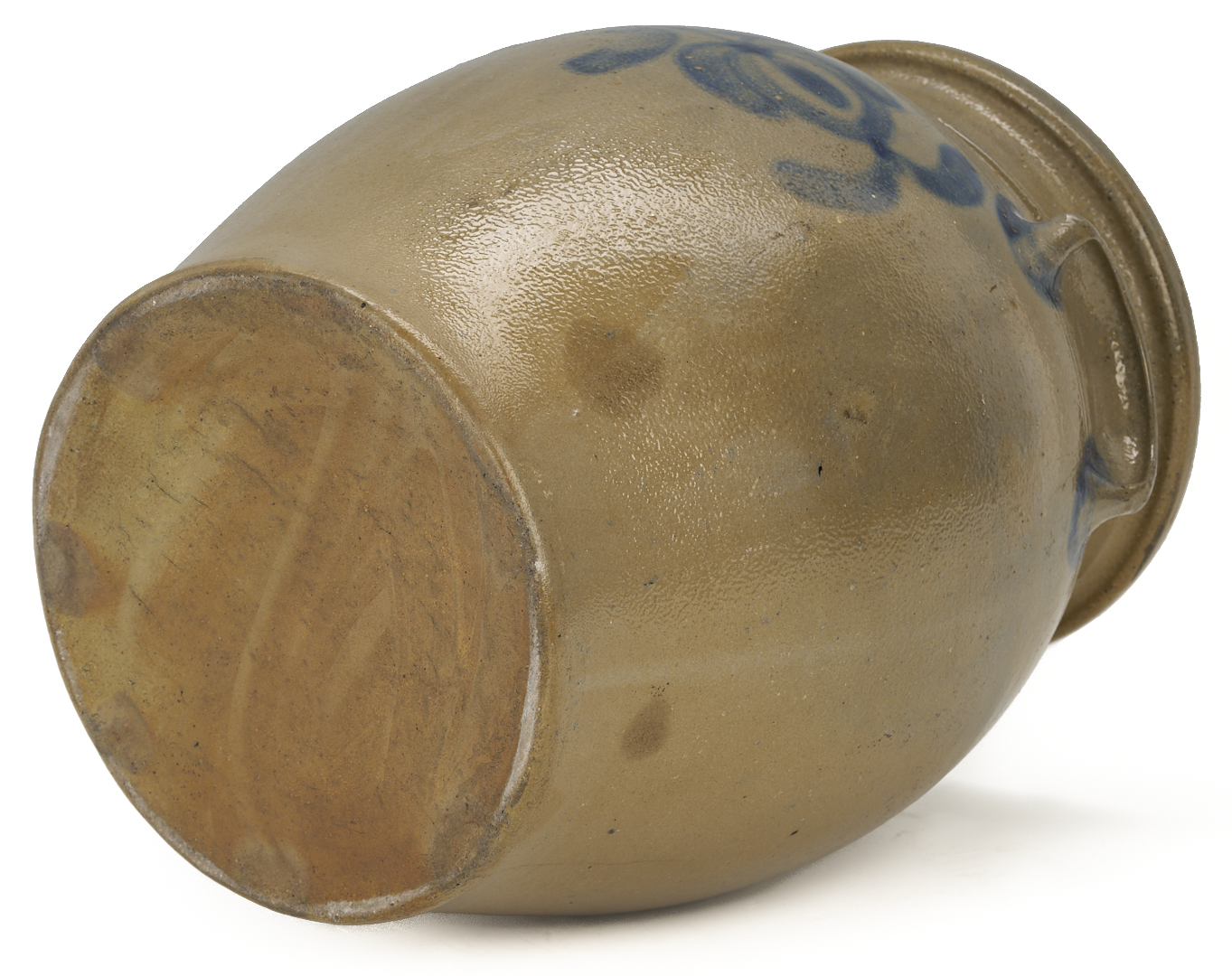 Lot 241: J. Weaver Cobalt Decorated Jar