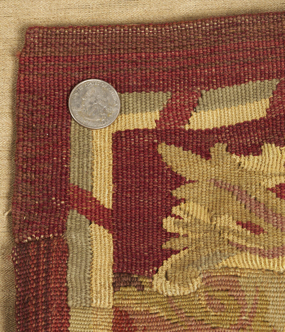 Lot 248: Continental Mercury or Hermes Tapestry w/ Boar Hunter, 18th C.