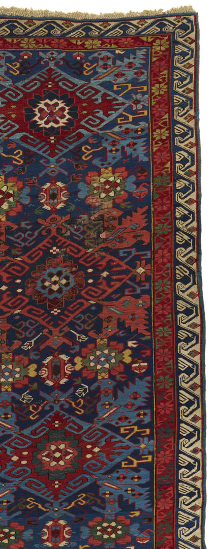 Lot 249: Antique Kuba Seichour Runner, 10 ft