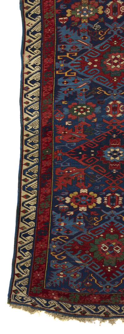 Lot 249: Antique Kuba Seichour Runner, 10 ft