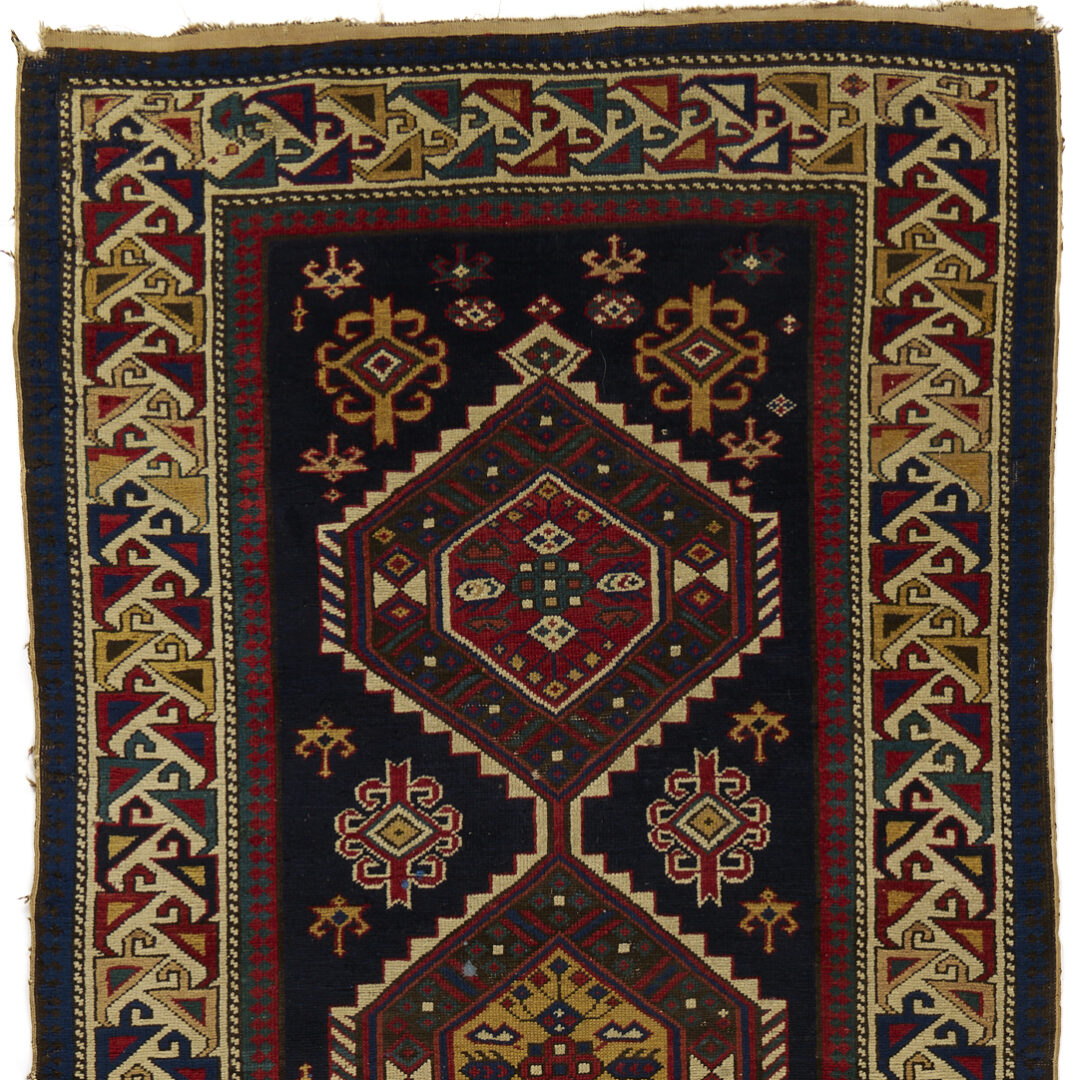 Lot 250: Antique Caucasian Shirvan Runner, 9 1/2 ft