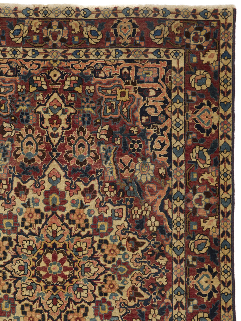 Lot 251: Antique Persian Bakhtiyari Rug, 5×7