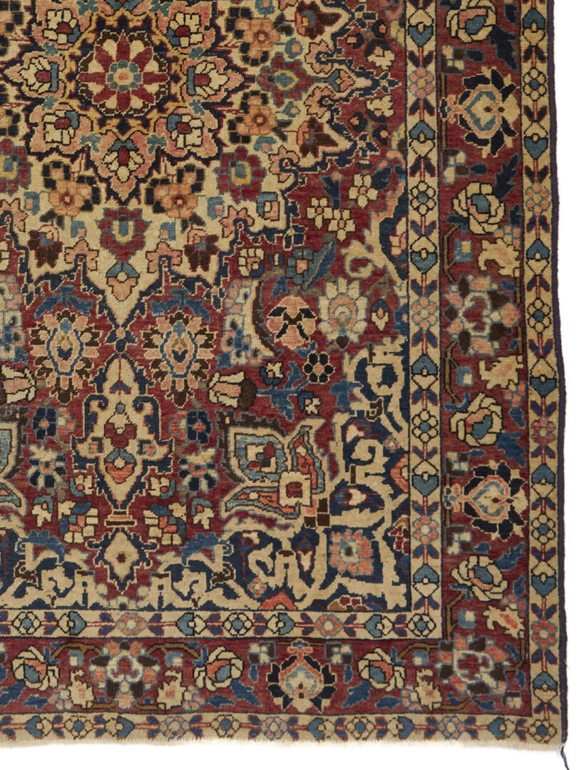 Lot 251: Antique Persian Bakhtiyari Rug, 5×7