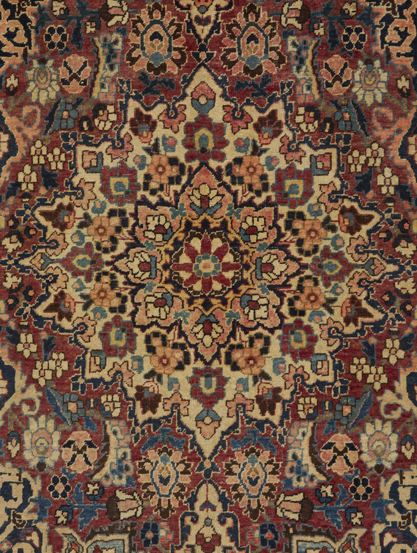Lot 251: Antique Persian Bakhtiyari Rug, 5×7