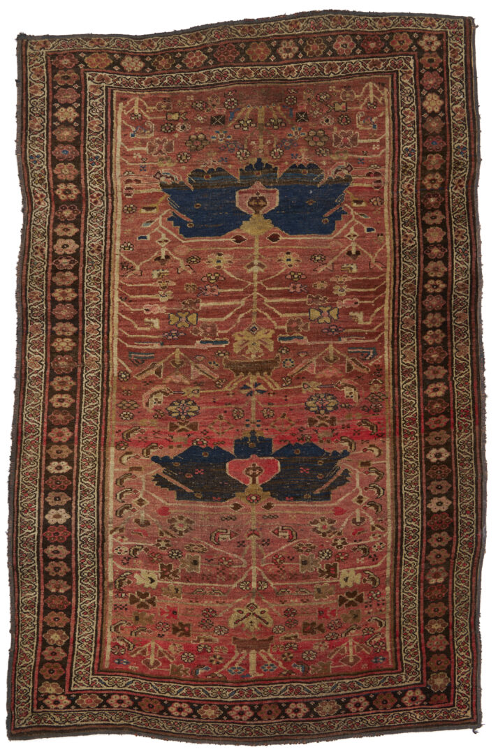 Lot 252: Early 20th Century Bidjar Carpet, 6 ft x 4 ft