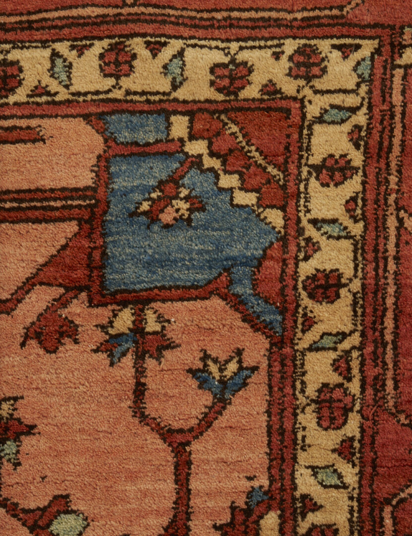 Lot 255: Vintage Serapi style Rug, Mason Purcell 10 x 6