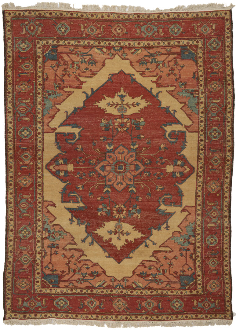 Lot 255: Vintage Serapi style Rug, Mason Purcell 10 x 6
