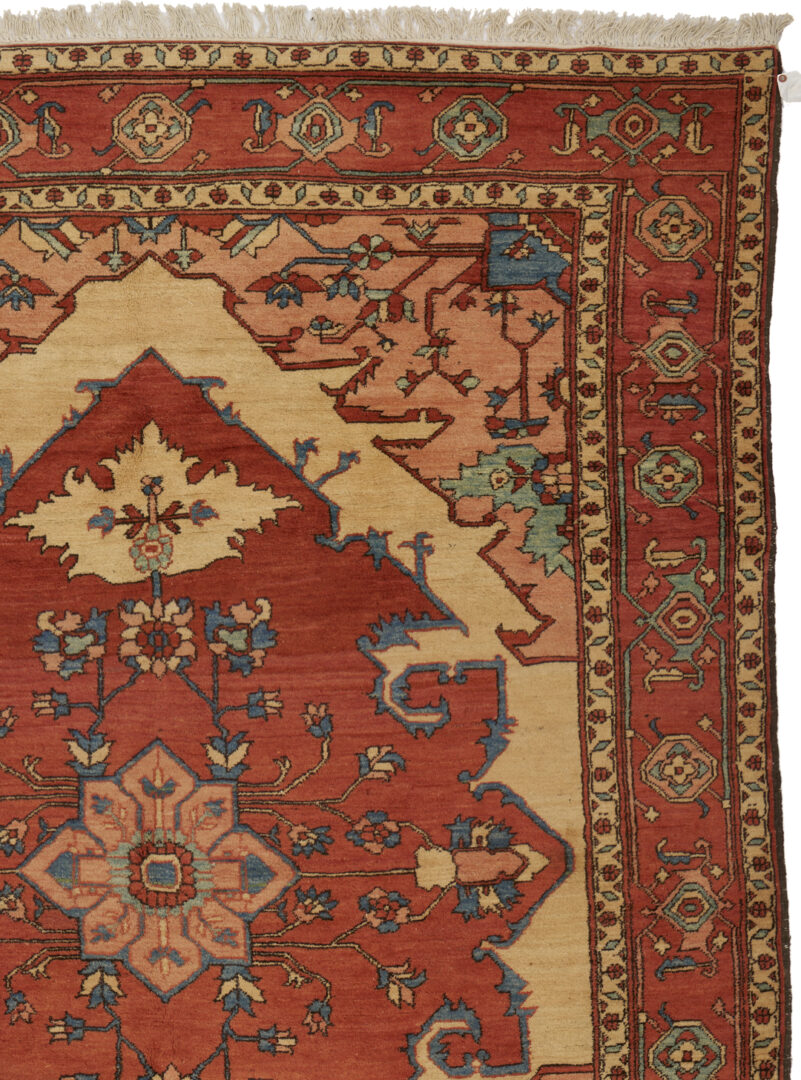 Lot 255: Vintage Serapi style Rug, Mason Purcell 10 x 6