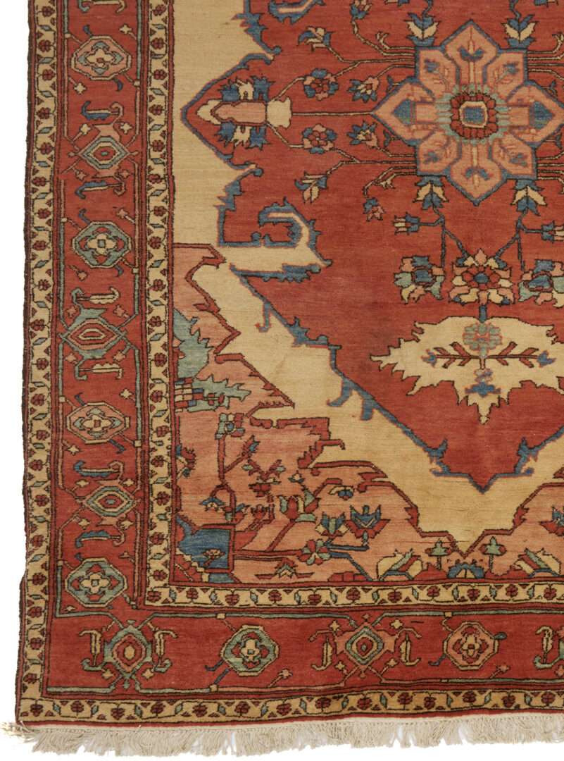 Lot 255: Vintage Serapi style Rug, Mason Purcell 10 x 6