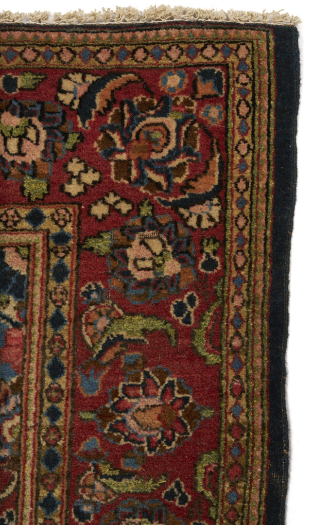 Lot 257: Vintage Persian Kashan Medallion Rug