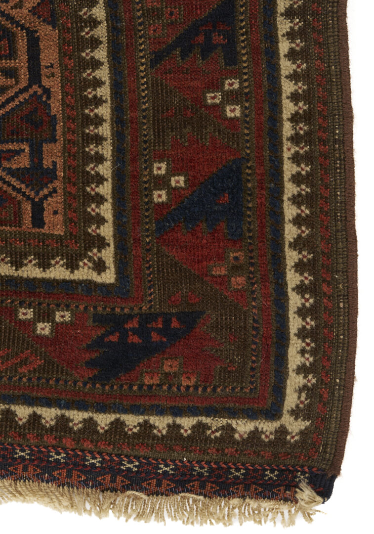 Lot 259: 3 Antique Turkmen Prayer Rugs, Incl. Baluch & Ersari