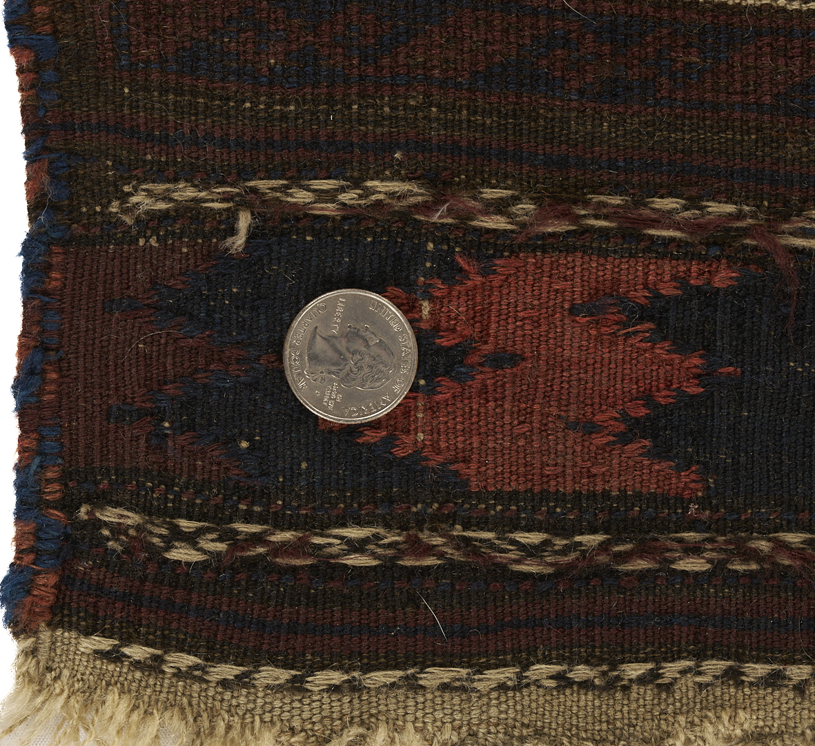 Lot 259: 3 Antique Turkmen Prayer Rugs, Incl. Baluch & Ersari