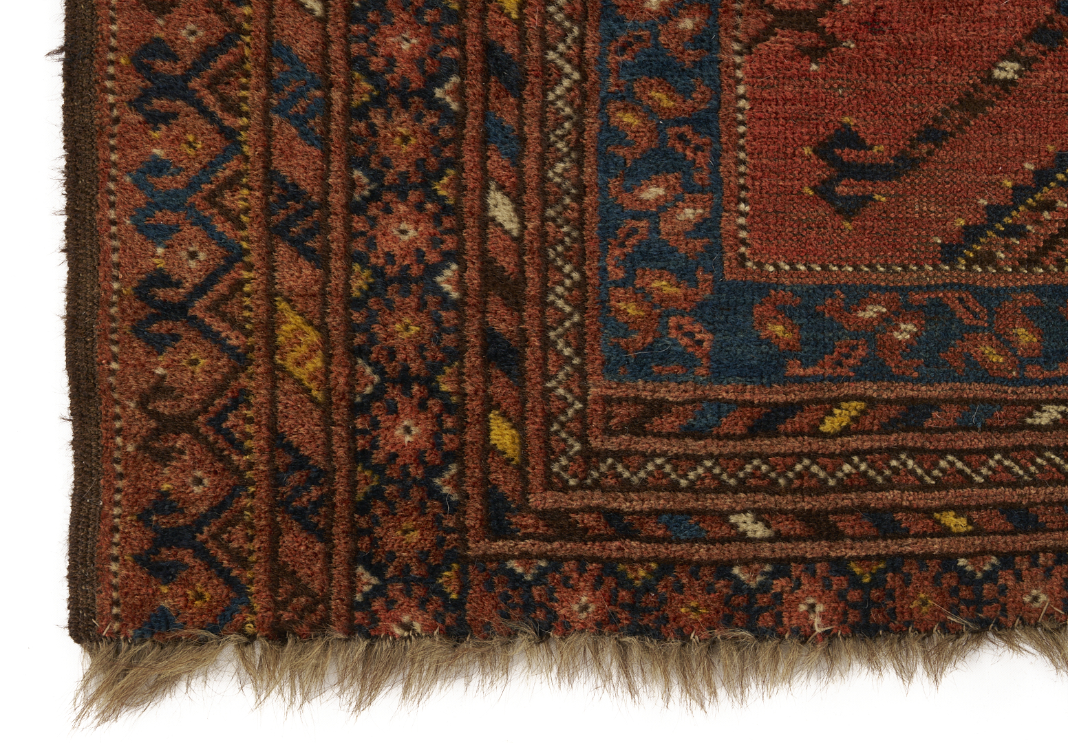 Lot 259: 3 Antique Turkmen Prayer Rugs, Incl. Baluch & Ersari