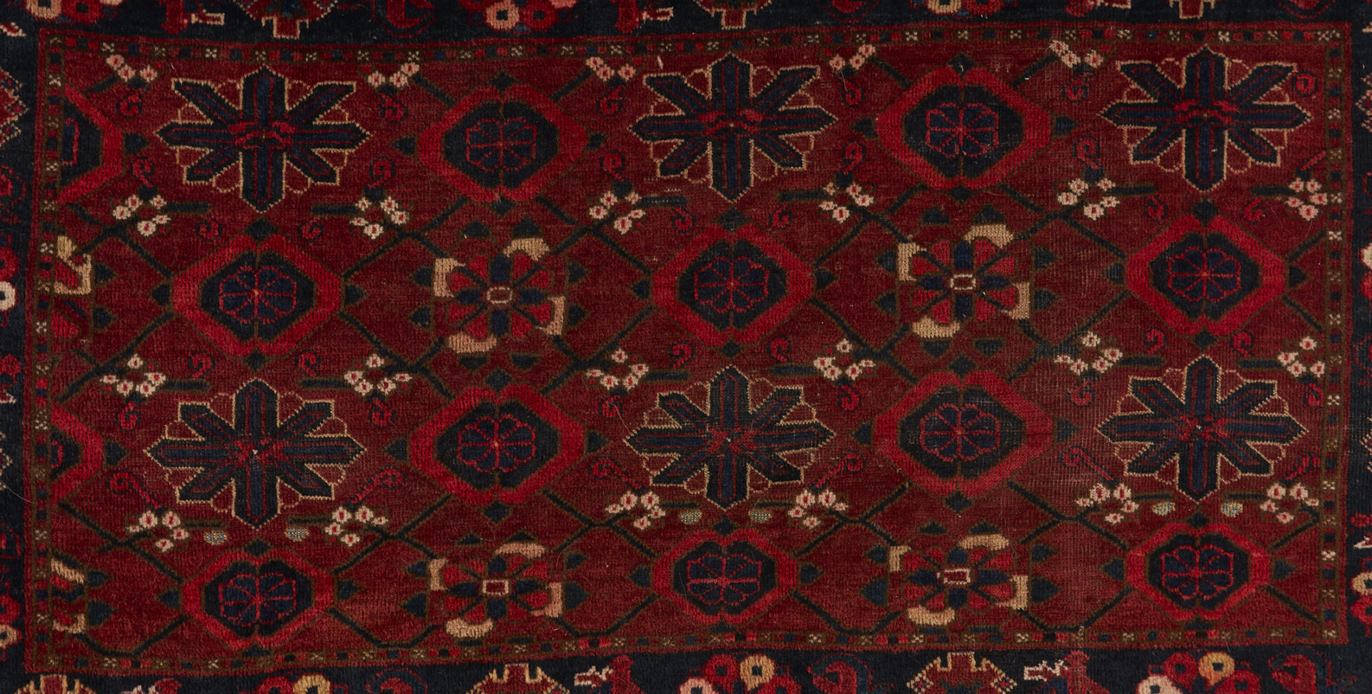 Lot 260: 2 Antique Turkman Rugs, Beshir Torba & Yomud Chuval