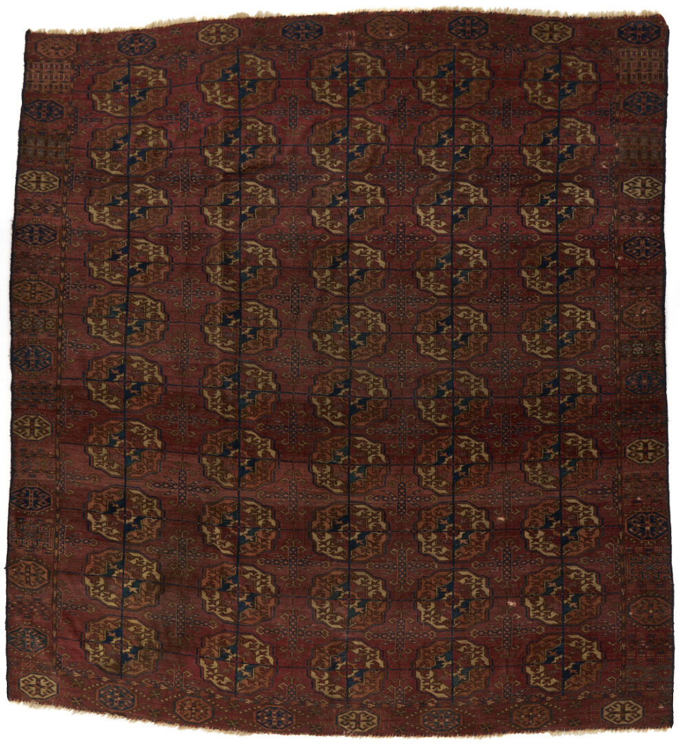 Lot 263: Antique Tekke Main Carpet, c. 1860s