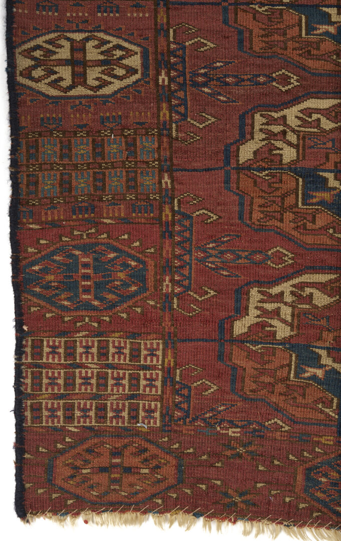 Lot 263: Antique Tekke Main Carpet, c. 1860s