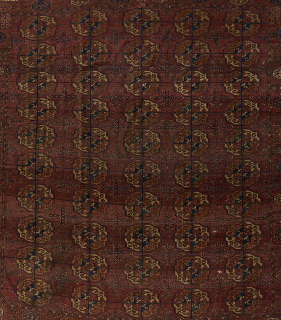 Lot 263: Antique Tekke Main Carpet, c. 1860s