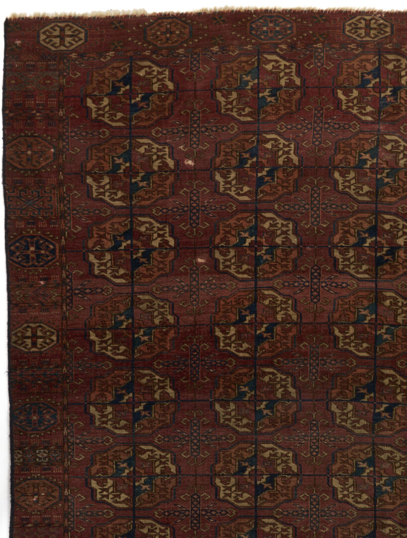 Lot 263: Antique Tekke Main Carpet, c. 1860s