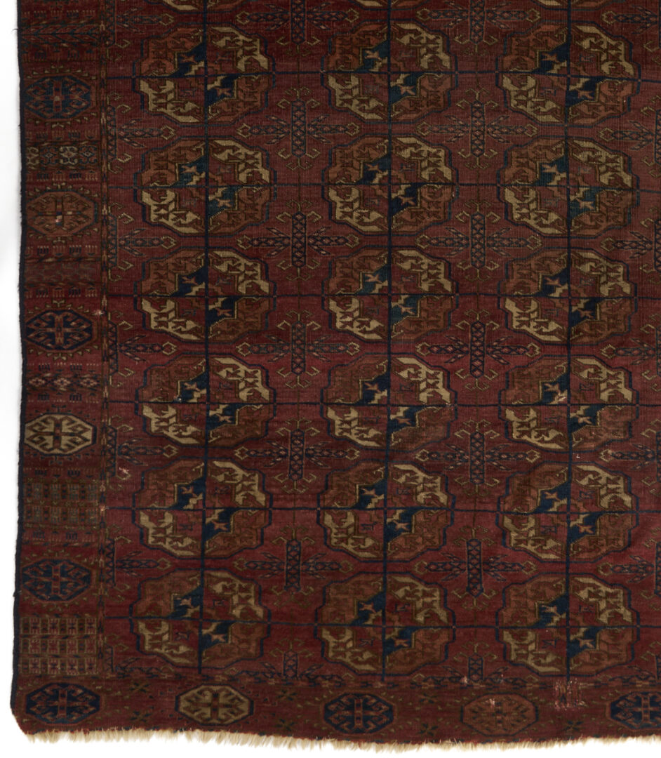 Lot 263: Antique Tekke Main Carpet, c. 1860s