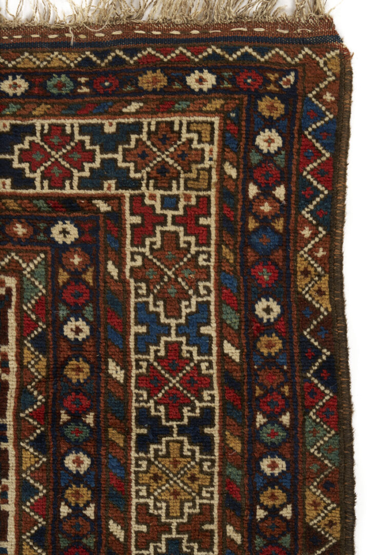 Lot 265: 2 Late 19th Century Tribal Rugs, Turkoman & Persian Qashqai