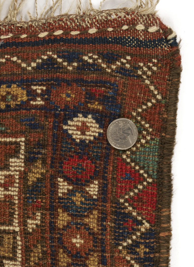 Lot 265: 2 Late 19th Century Tribal Rugs, Turkoman & Persian Qashqai