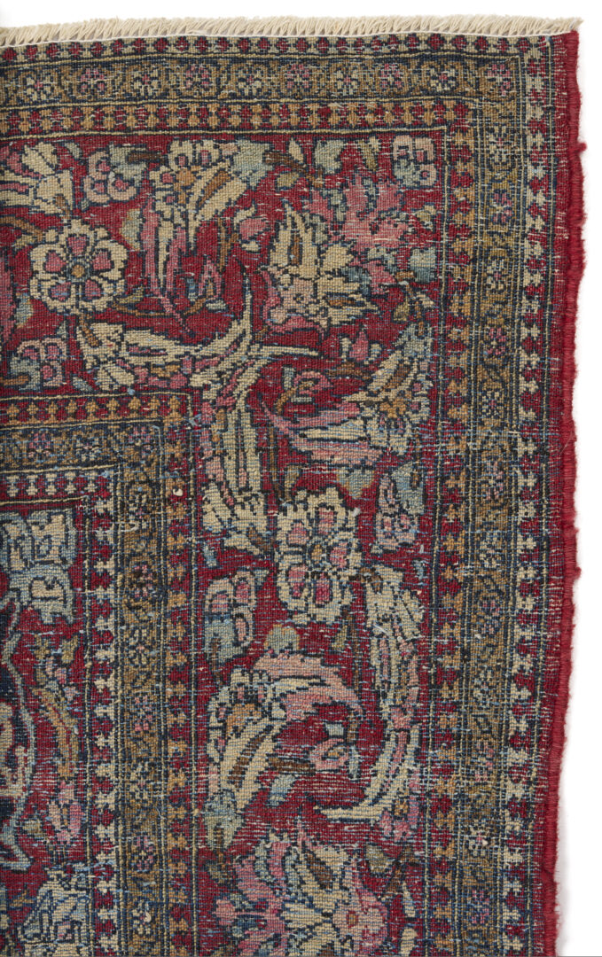 Lot 266: Antique Persian Isfahan Rug, 5 ft. x 7 ft.