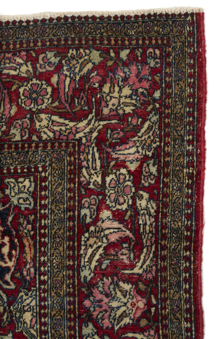 Lot 266: Antique Persian Isfahan Rug, 5 ft. x 7 ft.