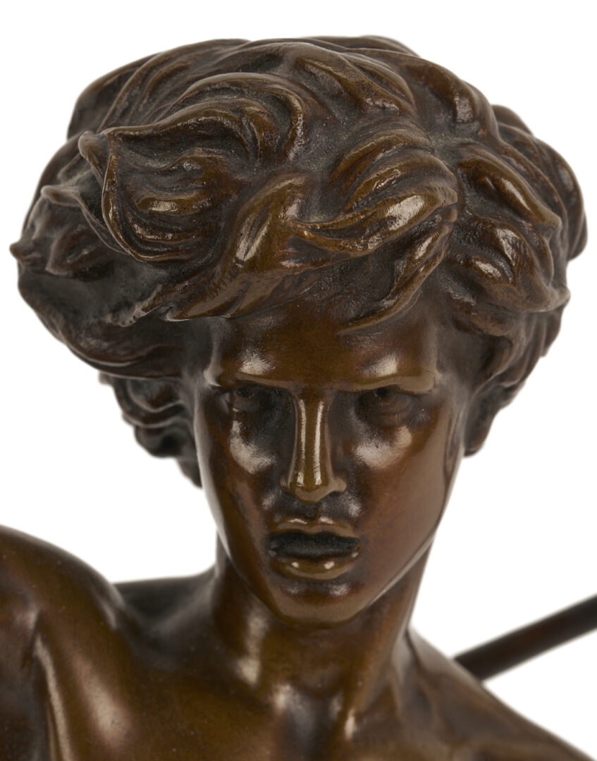 Lot 268: After Paul Dubois Bronze Figure, Jean Baptiste Enfant