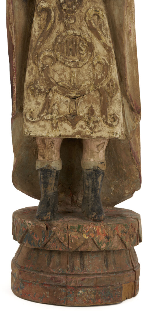Lot 272: Spanish Colonial Philippines Santos Figure, Jesus of Prague