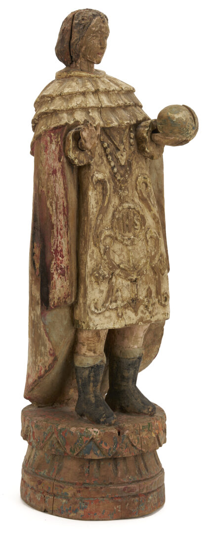 Lot 272: Spanish Colonial Philippines Santos Figure, Jesus of Prague