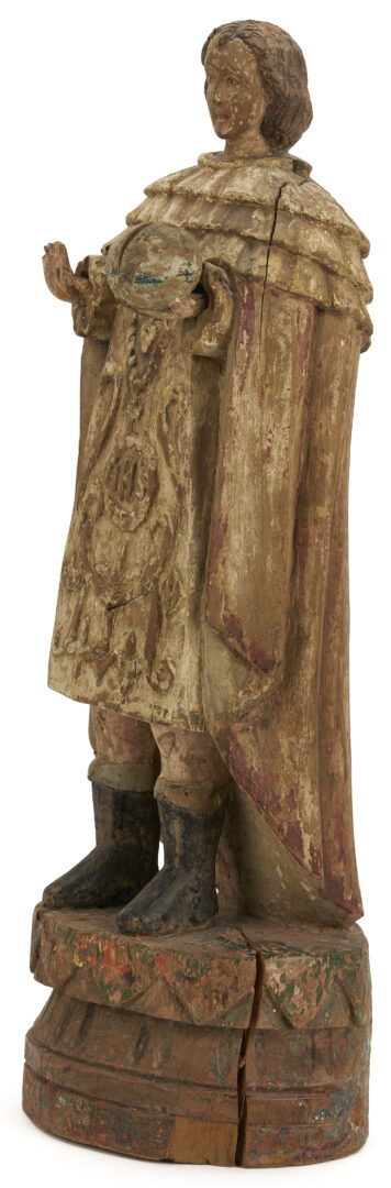 Lot 272: Spanish Colonial Philippines Santos Figure, Jesus of Prague