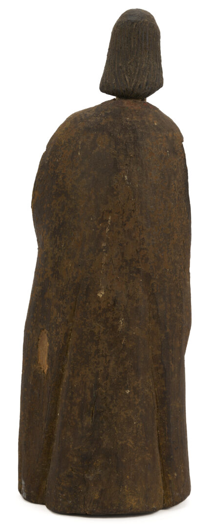 Lot 276: 2 Spanish Colonial Carved Santos Figures