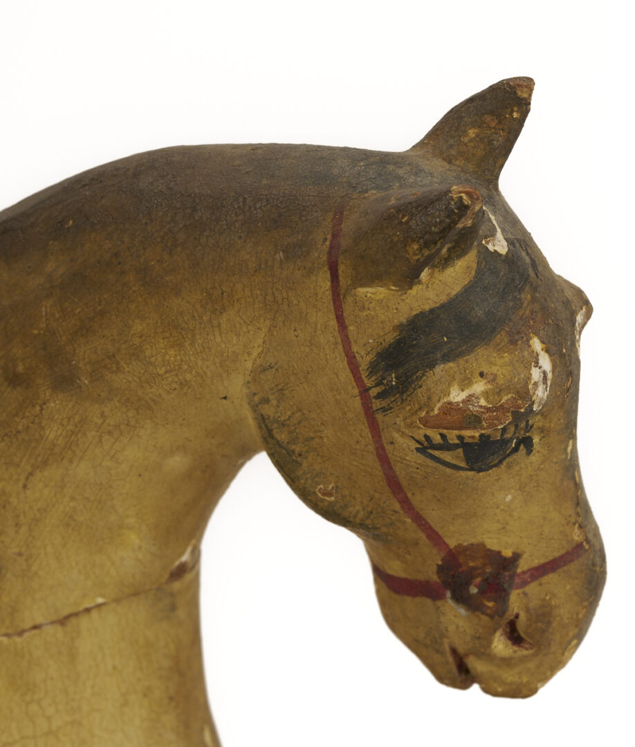 Lot 277: Saint James the Moor-Slayer Santos Sculpture