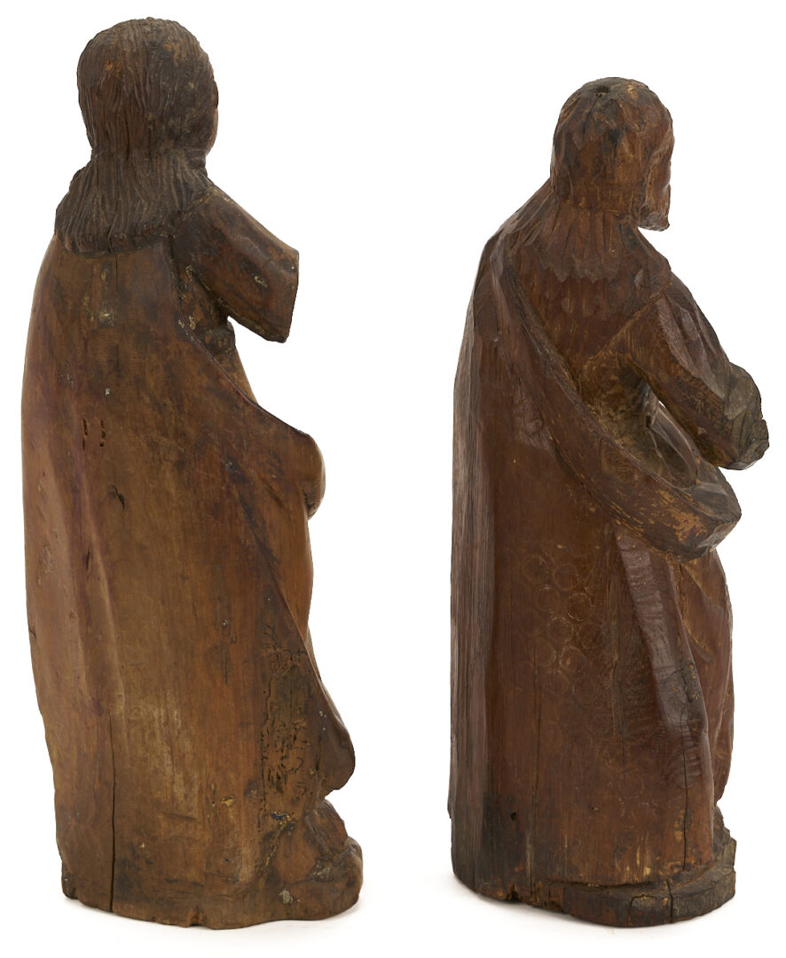 Lot 278: 4 Carved Spanish Colonial Santos Figures, incl. Christ