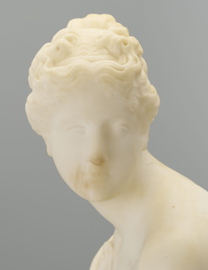 Lot 279: Pietro Bazzanti Marble Sculpture, Venus Italica After Canova, 19th C.